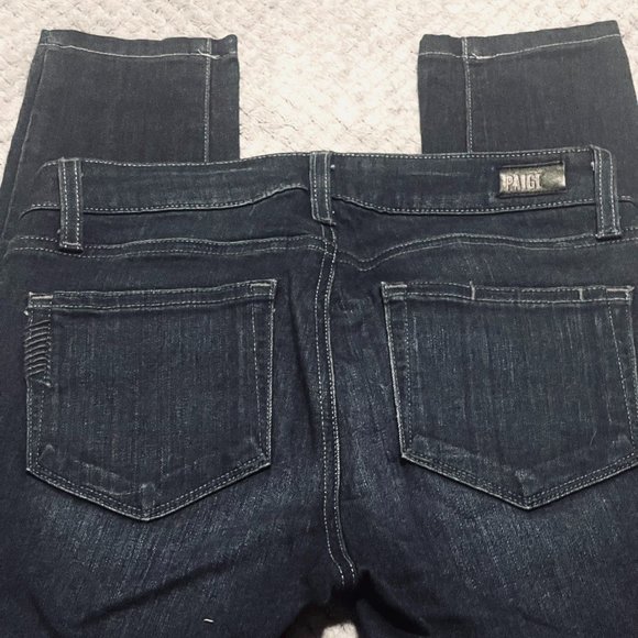 PAIGE EDGEMONT TWIGHLIGHT SKINNY JEANS NWOT - Picture 5 of 7